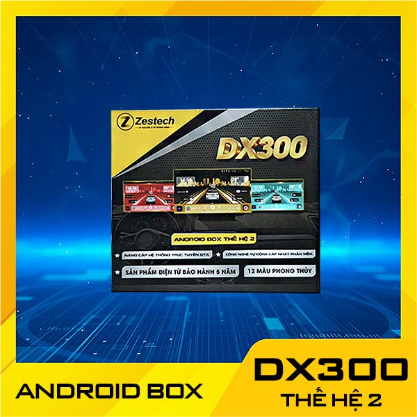 San-pham-DX300 Android Box Zestech DX300 Thế Hệ Thứ 2